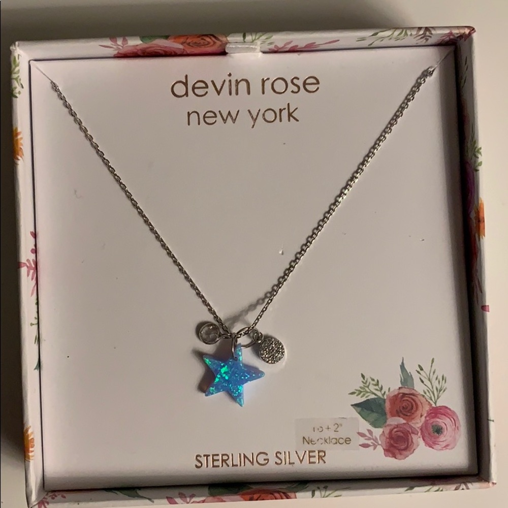 Devin Rose New York Star Necklace
